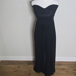 Love Culture Black Strapless Dress